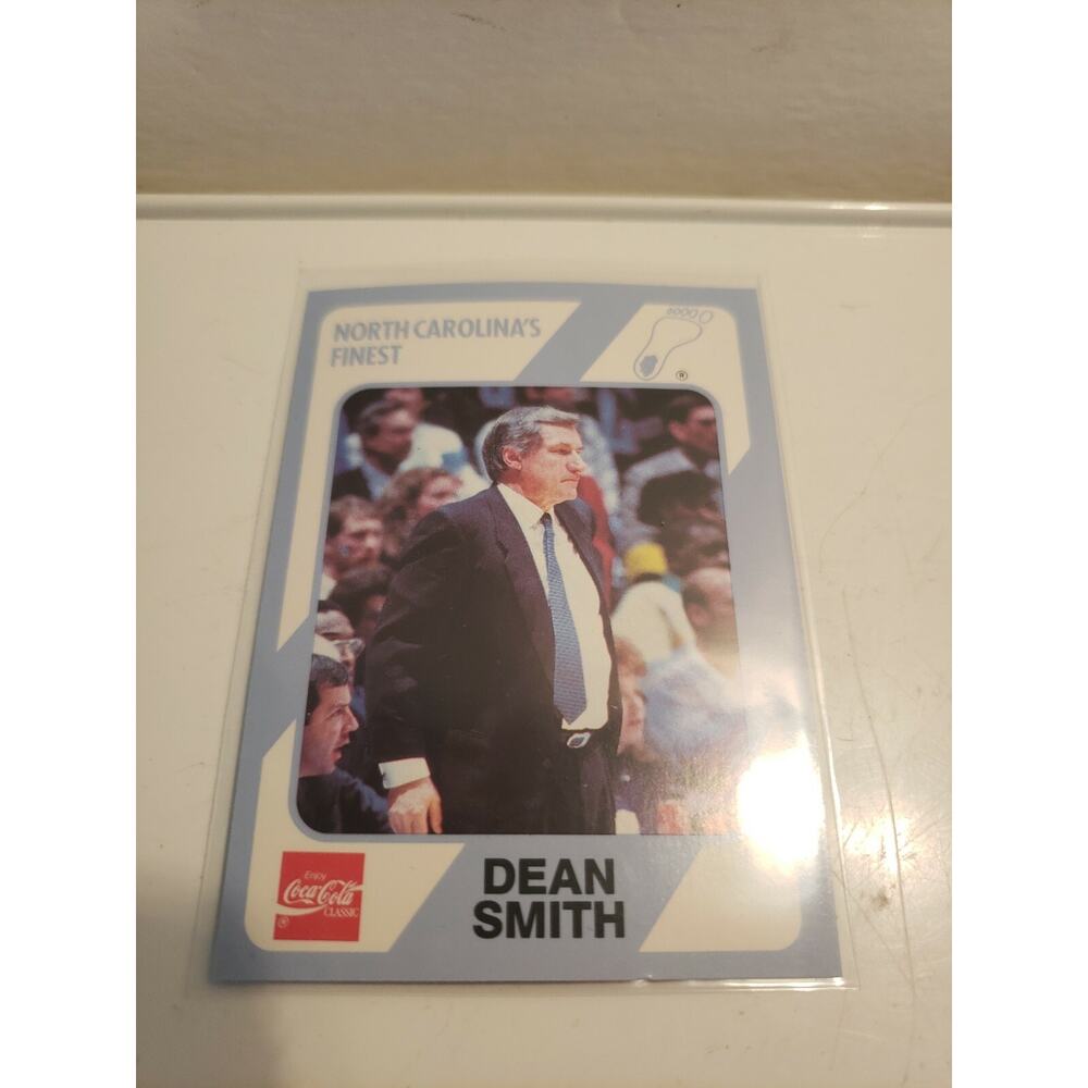 Dean Smith 1989 Collegiate Collection #5 North Carolina's Finest 1st Edition